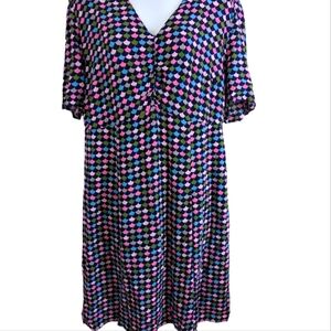BODEN Ruched Bodice Summer Career Dress Size 14